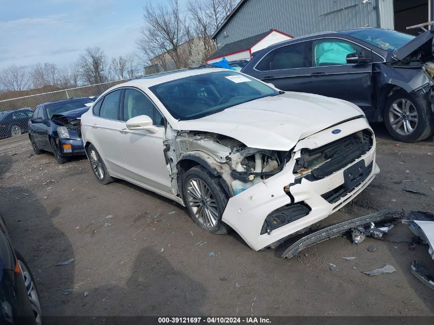 Lot #2506954486 2015 FORD FUSION SE salvage car