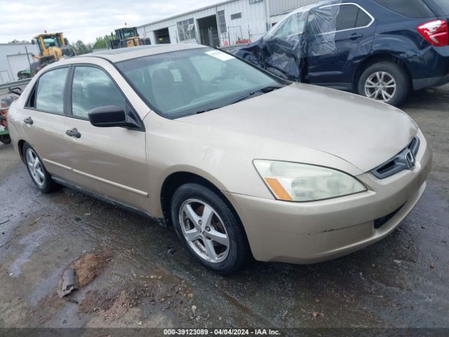 Auction sale of the 2005 Honda Accord 2.4 Ex, vin: 1HGCM56875A036573, lot number: 39123089