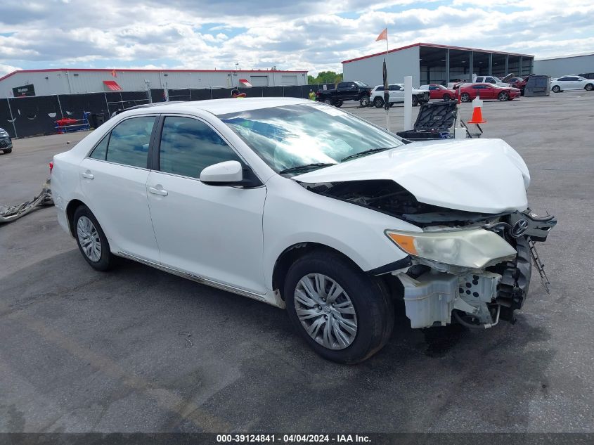 Lot #2485067270 2013 TOYOTA CAMRY LE salvage car