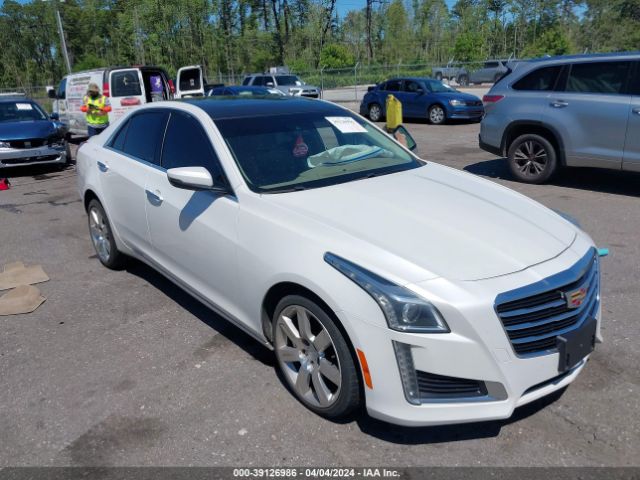 Auction sale of the 2016 Cadillac Cts Luxury Collection, vin: 1G6AX5SX7G0196765, lot number: 39126986
