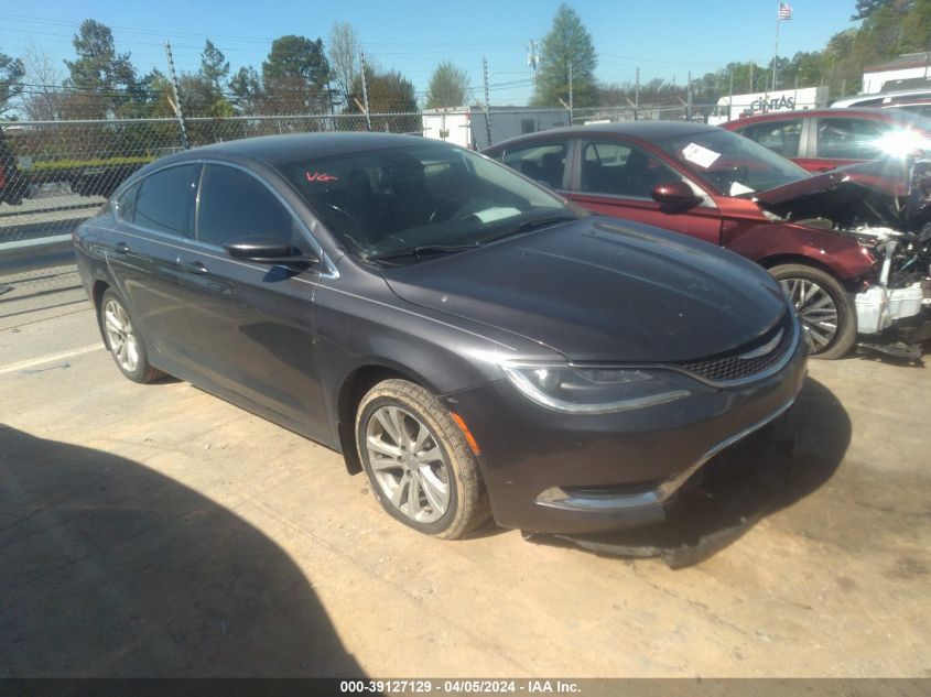 Lot #2506943956 2016 CHRYSLER 200 LIMITED salvage car