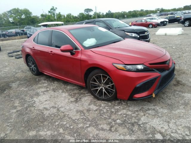 Auction sale of the 2021 Toyota Camry Se, vin: 4T1G11AK3MU416958, lot number: 39127944