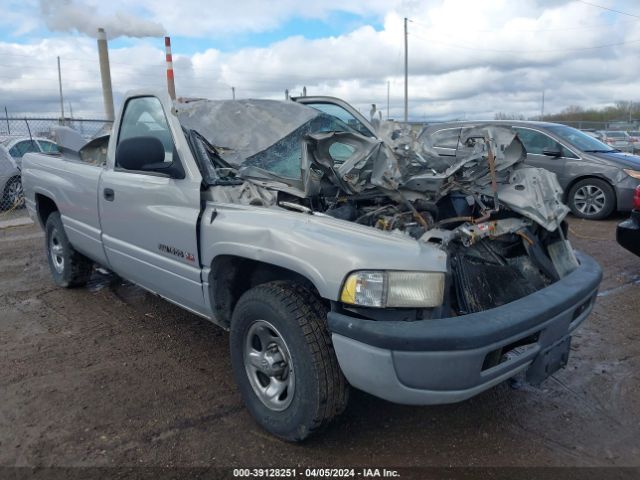 Auction sale of the 1998 Dodge Ram 1500 St/ws, vin: 1B7HC16X6WS609255, lot number: 39128251
