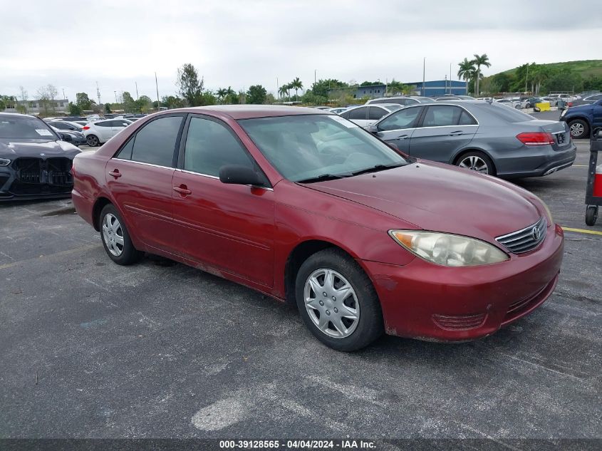 Lot #2520805681 2006 TOYOTA CAMRY LE salvage car