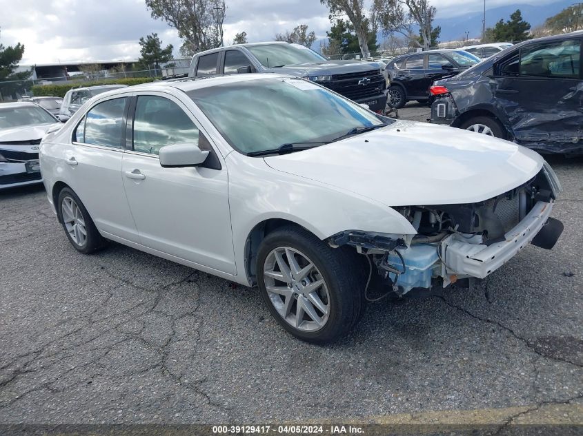 Lot #2503488768 2012 FORD FUSION SEL salvage car