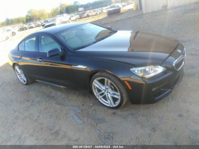 Auction sale of the 2015 Bmw 640i Gran Coupe, vin: WBA6A0C51FD318948, lot number: 39129437
