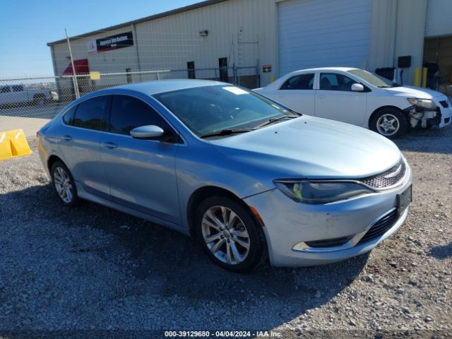 Auction sale of the 2015 Chrysler 200 Limited, vin: 1C3CCCAB1FN720168, lot number: 39129680