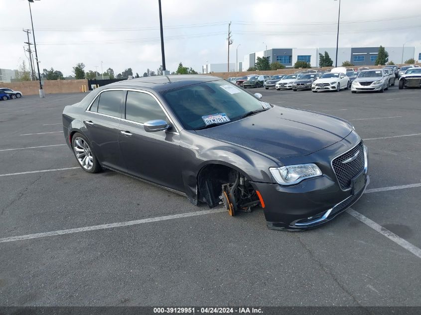 Lot #2490854989 2019 CHRYSLER 300 LIMITED salvage car
