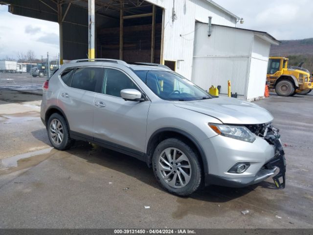 Auction sale of the 2015 Nissan Rogue Sl, vin: 5N1AT2MV8FC766798, lot number: 39131450
