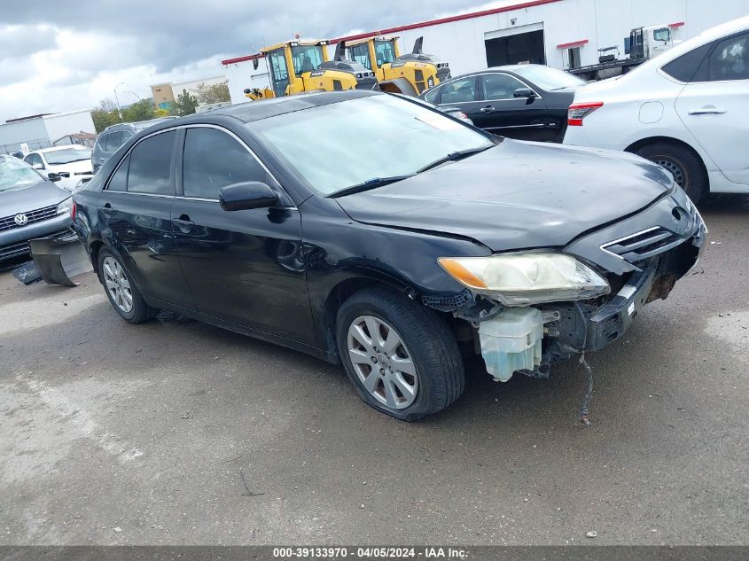 Lot #2474520275 2007 TOYOTA CAMRY XLE V6 salvage car