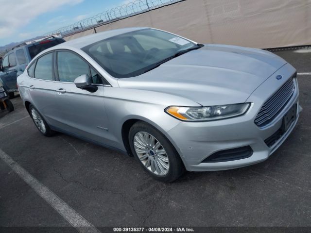 Auction sale of the 2014 Ford Fusion Hybrid S, vin: 3FA6P0UU4ER275953, lot number: 39135377
