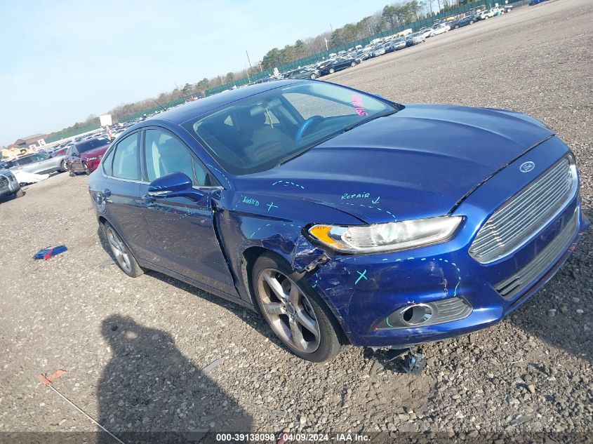 Lot #2474523088 2013 FORD FUSION SE salvage car