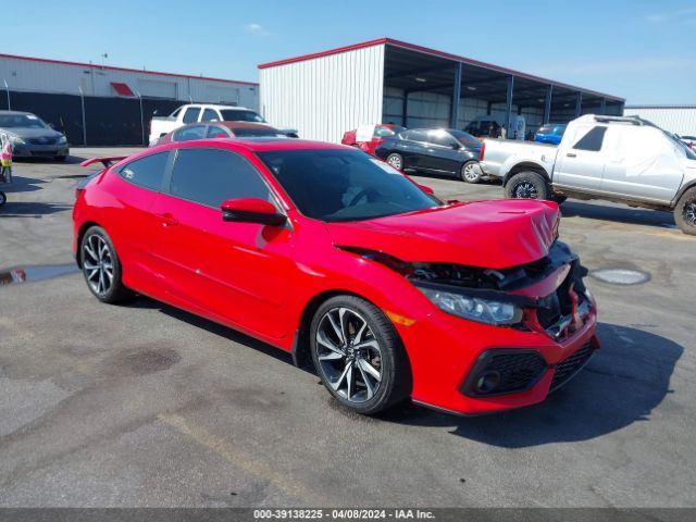 Auction sale of the 2018 Honda Civic Si, vin: 2HGFC3A53JH753811, lot number: 39138225