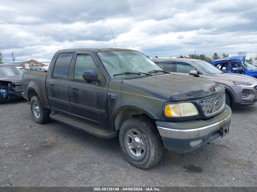 Lot #2474523045 2001 FORD F-150 KING RANCH EDITION/LARIAT/XLT salvage car