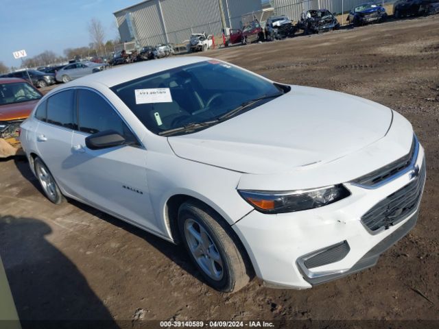 Auction sale of the 2018 Chevrolet Malibu 1ls, vin: 1G1ZB5ST1JF258685, lot number: 39140589