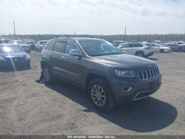 Auction sale of the 2014 Jeep Grand Cherokee Limited, vin: 1C4RJFBG8EC492087, lot number: 39142442