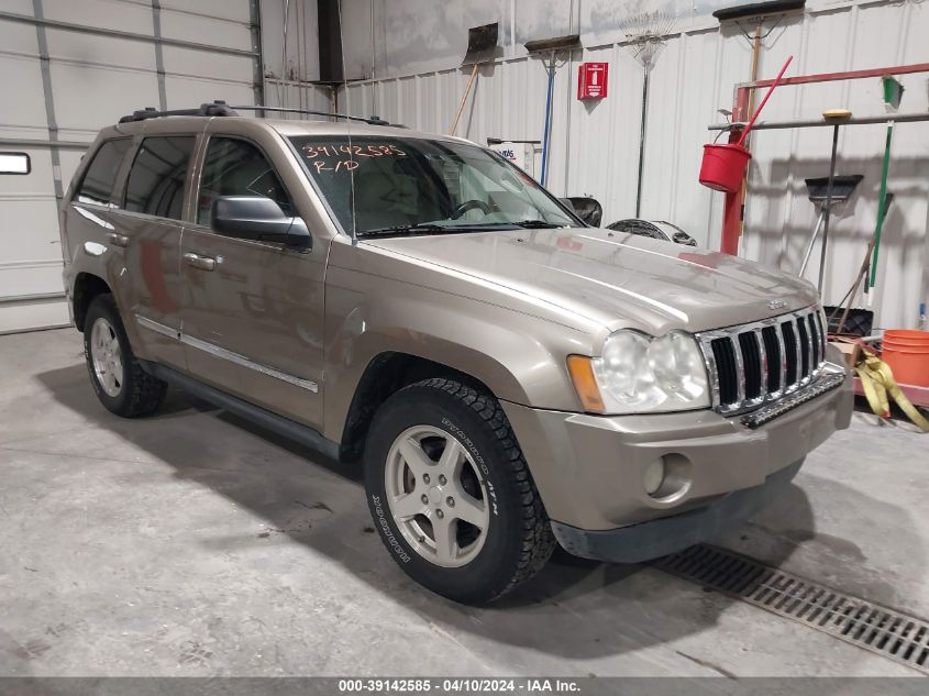 Lot #2506947887 2006 JEEP GRAND CHEROKEE LIMITED salvage car
