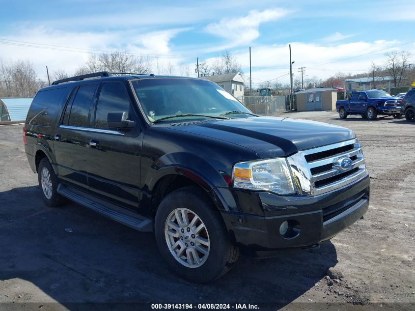 Lot #2490866359 2011 FORD EXPEDITION EL XLT salvage car