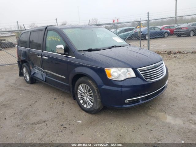 Auction sale of the 2013 Chrysler Town & Country Touring-l, vin: 2C4RC1CG2DR572583, lot number: 39146672