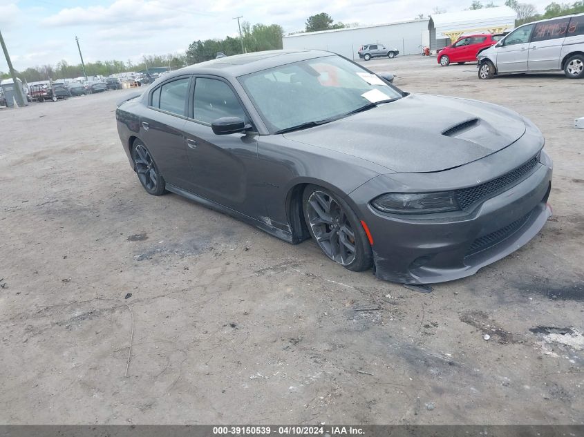 Lot #2474508885 2022 DODGE CHARGER R/T salvage car