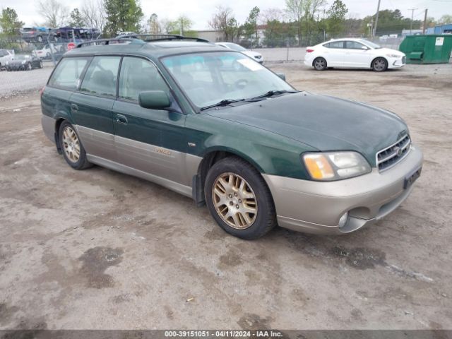 Auction sale of the 2001 Subaru Outback H6-3.0, vin: 4S3BH896717644563, lot number: 39151051