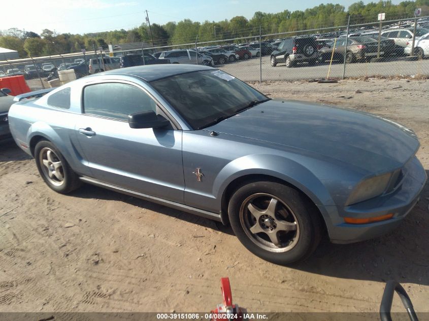 Lot #2490866220 2006 FORD MUSTANG V6 salvage car