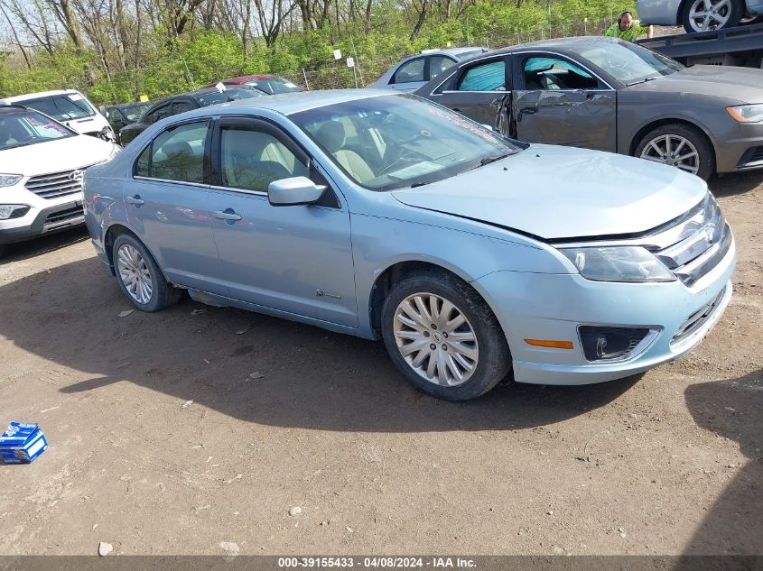 Lot #2461868948 2010 FORD FUSION HYBRID salvage car