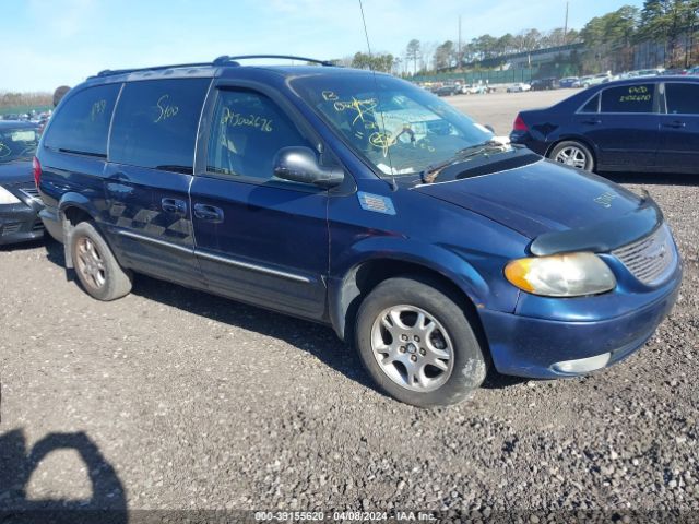 Auction sale of the 2002 Chrysler Town & Country Limited, vin: 2C8GP64L22R791611, lot number: 39155620