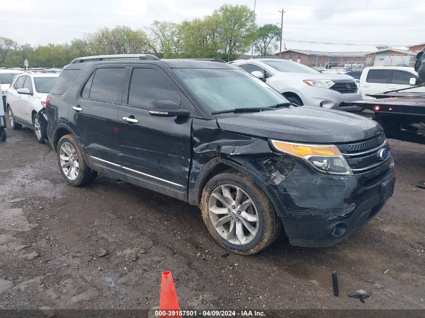 Lot #2488544802 2015 FORD EXPLORER LIMITED salvage car
