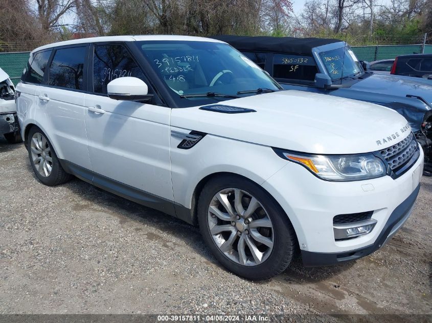 Lot #2488539862 2014 LAND ROVER RANGE ROVER SPORT 3.0L V6 SUPERCHARGED HSE salvage car