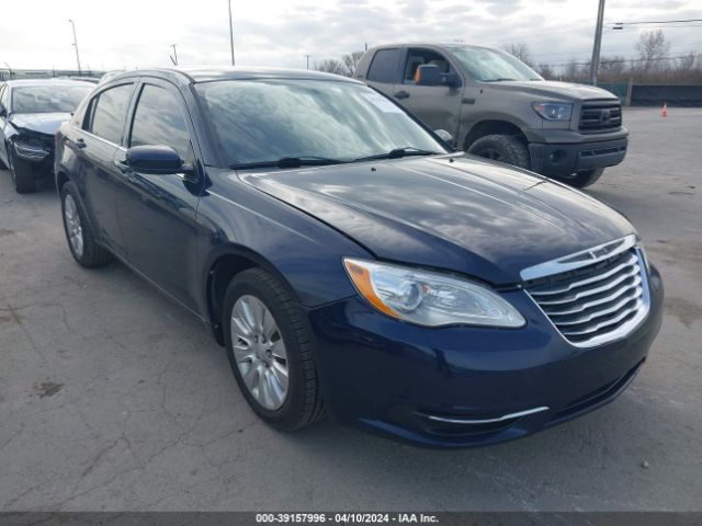 Auction sale of the 2013 Chrysler 200 Lx, vin: 1C3CCBAB4DN691708, lot number: 39157996