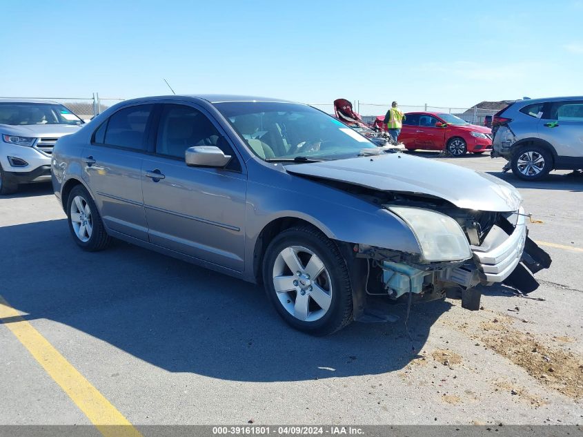 Lot #2509248055 2007 FORD FUSION SE salvage car
