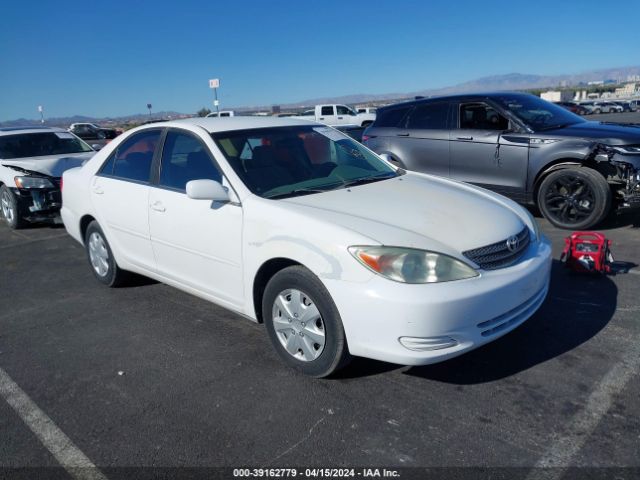 Auction sale of the 2002 Toyota Camry Le, vin: JTDBE32KX20129473, lot number: 39162779