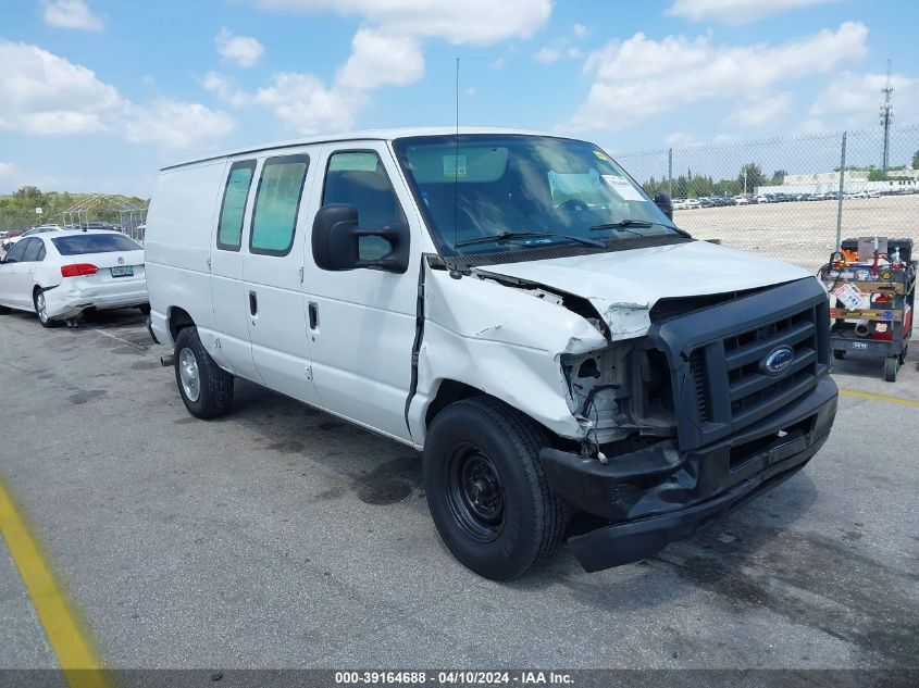 Lot #2504635779 2013 FORD E-250 COMMERCIAL salvage car