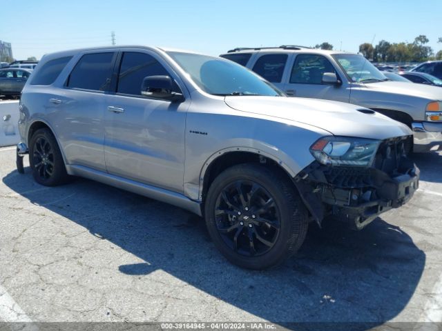 Auction sale of the 2020 Dodge Durango R/t Rwd, vin: 1C4SDHCT9LC129763, lot number: 39164945