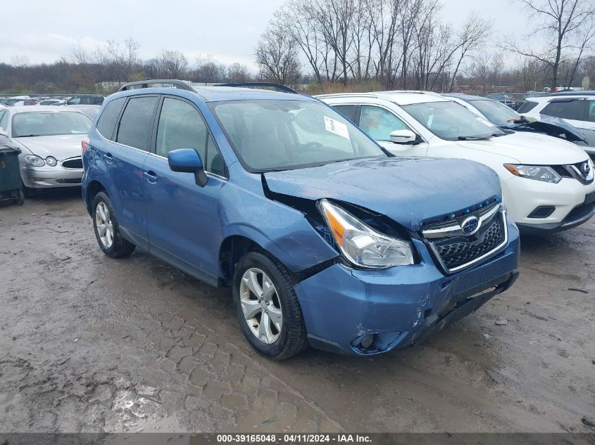 Lot #2506953833 2016 SUBARU FORESTER 2.5I LIMITED salvage car