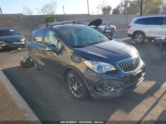 Auction sale of the 2016 Buick Encore Sport Touring, vin: KL4CJ1SM9GB585573, lot number: 39165537