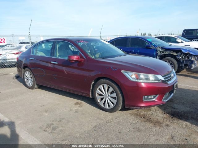 Auction sale of the 2014 Honda Accord Ex, vin: 1HGCR2F75EA205478, lot number: 39165756