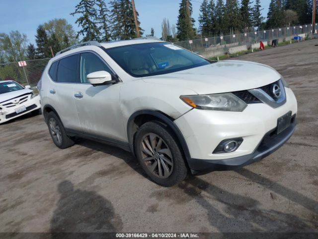 Auction sale of the 2015 Nissan Rogue Sl, vin: 5N1AT2MV1FC758476, lot number: 39166429