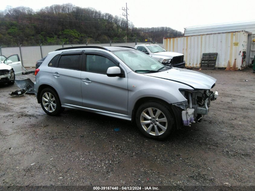 Lot #2506953798 2012 MITSUBISHI OUTLANDER SPORT SE salvage car