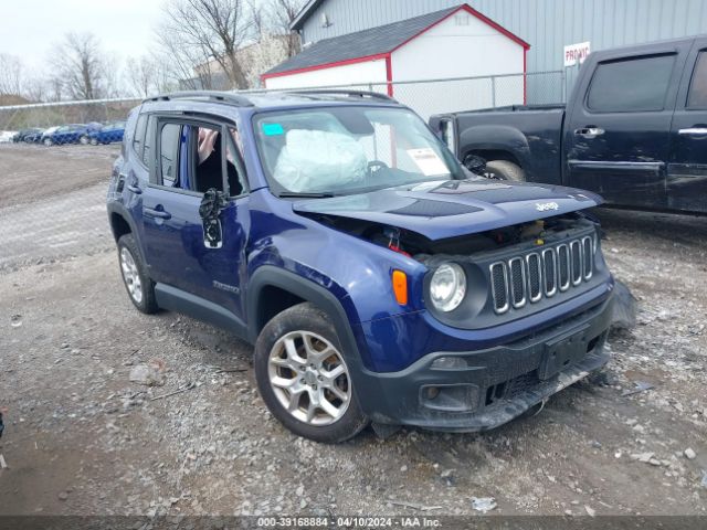 Auction sale of the 2018 Jeep Renegade Latitude 4x4, vin: ZACCJBBB0JPH30426, lot number: 39168884