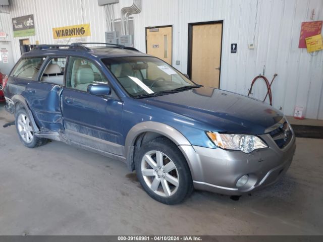 Auction sale of the 2008 Subaru Outback 2.5i Limited/2.5i Limited L.l. Bean Edition, vin: 4S4BP62C487346520, lot number: 39168981