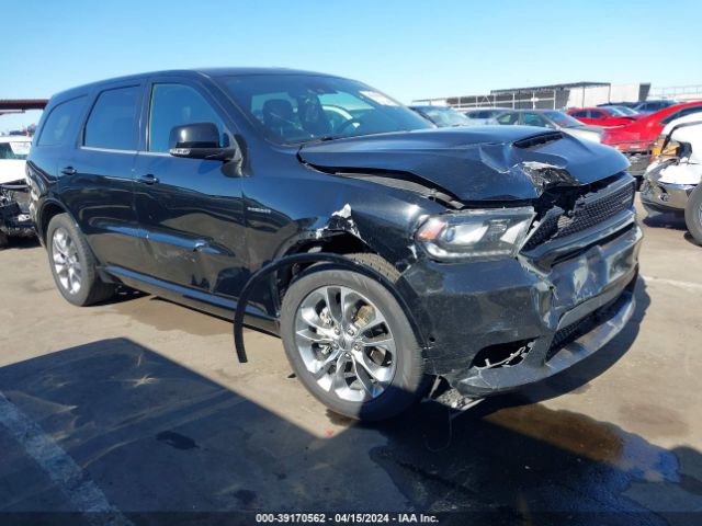 Auction sale of the 2020 Dodge Durango R/t Rwd, vin: 1C4SDHCT1LC318603, lot number: 39170562