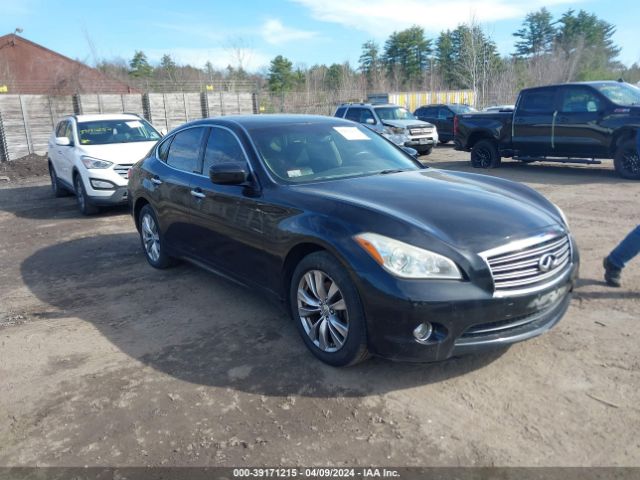 Auction sale of the 2011 Infiniti M37x, vin: JN1BY1AR2BM376525, lot number: 39171215