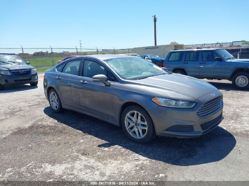 Lot #2509247991 2014 FORD FUSION SE salvage car