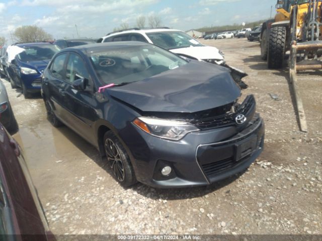 Auction sale of the 2016 Toyota Corolla S Plus, vin: 2T1BURHE2GC575167, lot number: 39172332