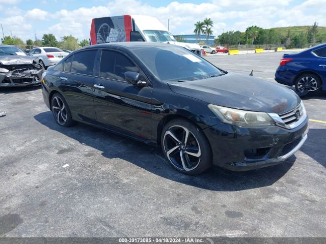 Auction sale of the 2015 Honda Accord Sport, vin: 1HGCR2E51FA080528, lot number: 39173085