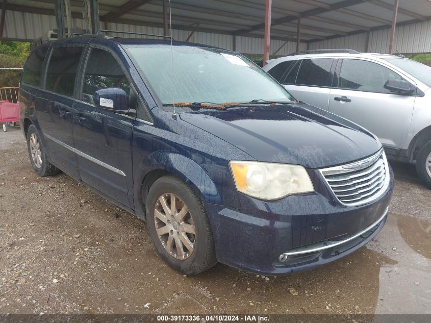 Lot #2490860463 2014 CHRYSLER TOWN & COUNTRY TOURING salvage car