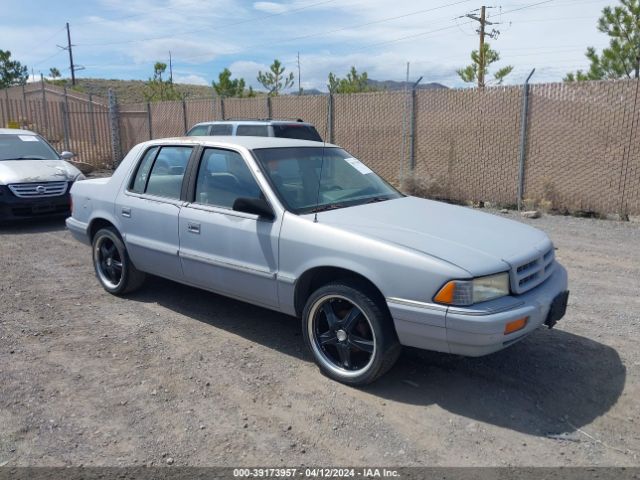 Auction sale of the 1994 Dodge Spirit, vin: 3B3AA46K2RT207637, lot number: 39173957