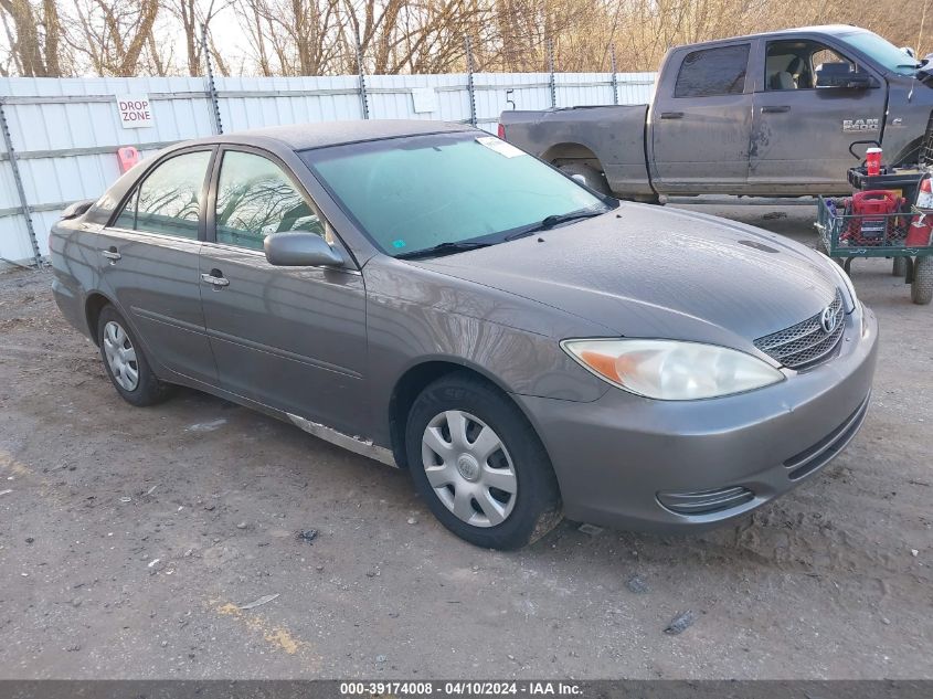 Lot #2474513126 2003 TOYOTA CAMRY LE salvage car